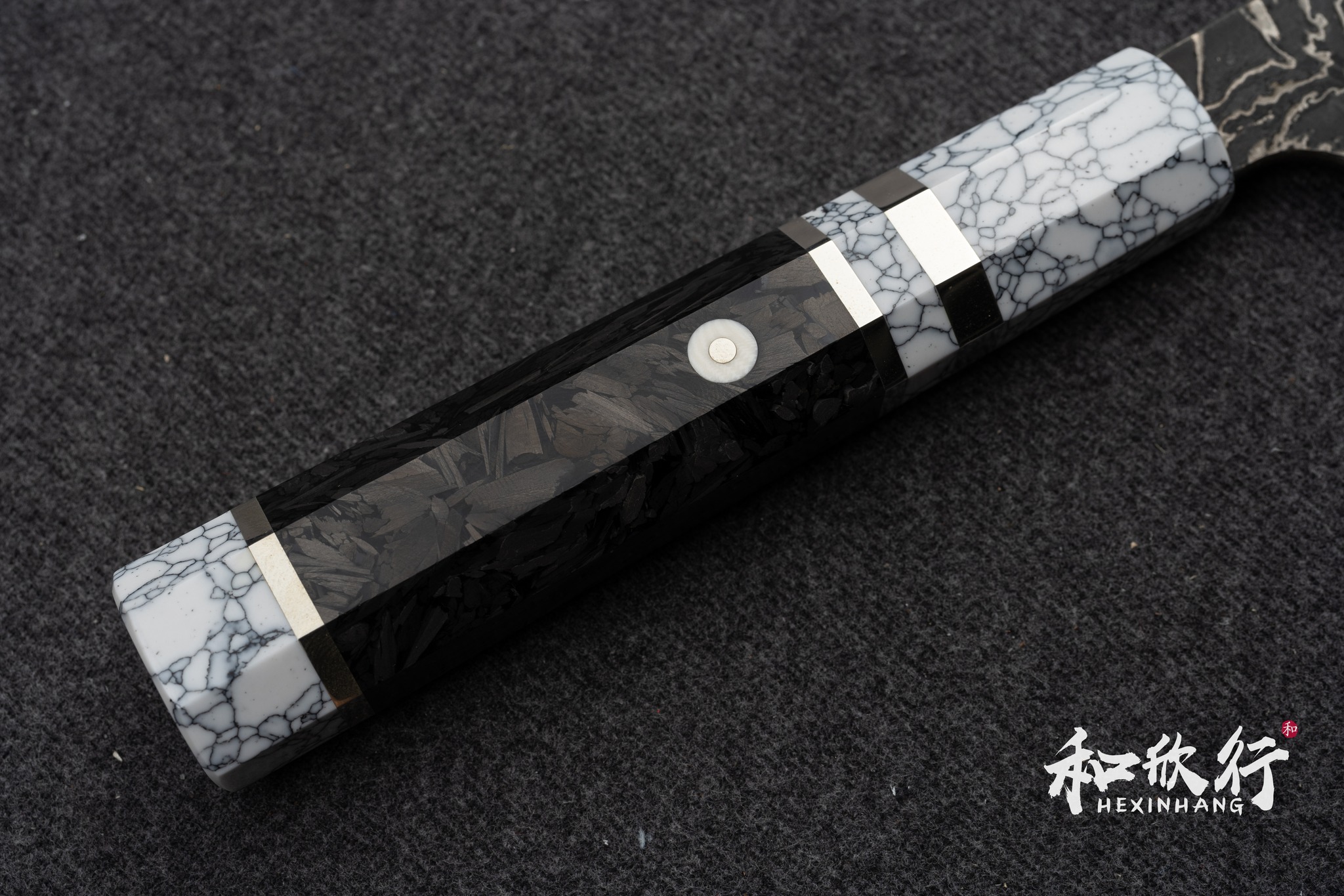 二唐刃物鍛造所Nigara Hamono X 初心Hatsukokoro SLD大馬士革黑染和